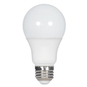 Satco 11W LED Medium base Dimmable Frosted White Natural Light Temperature 1100 Lumens lightbulb