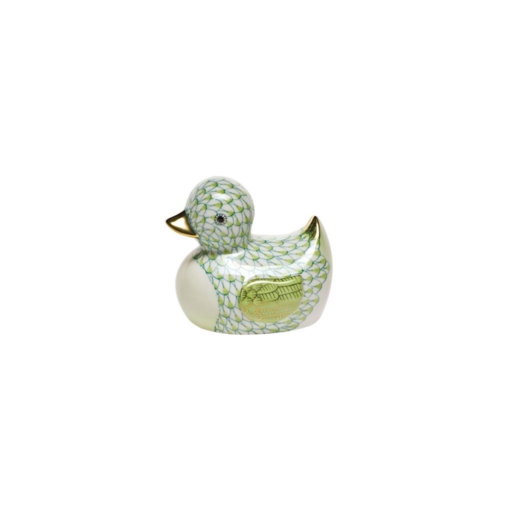 Herend Rubber Ducky - Key Lime
