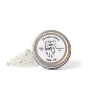 Brothers Artisan Oil Tooth Powder – Original Organic Mint