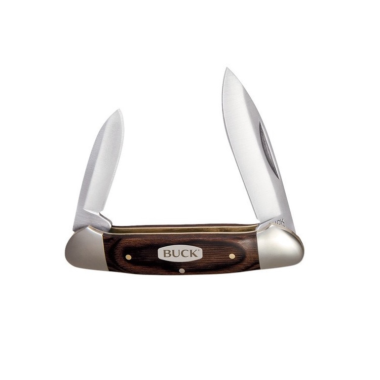 Buck 389 Canoe Pocket Knife - Woodgrain