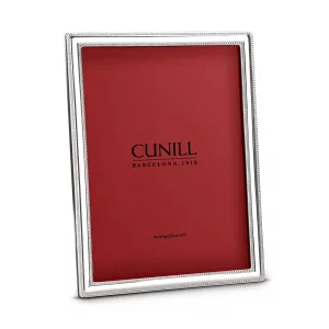 Cunill Pearls Narrow Sterling Silver 5x7 Frame