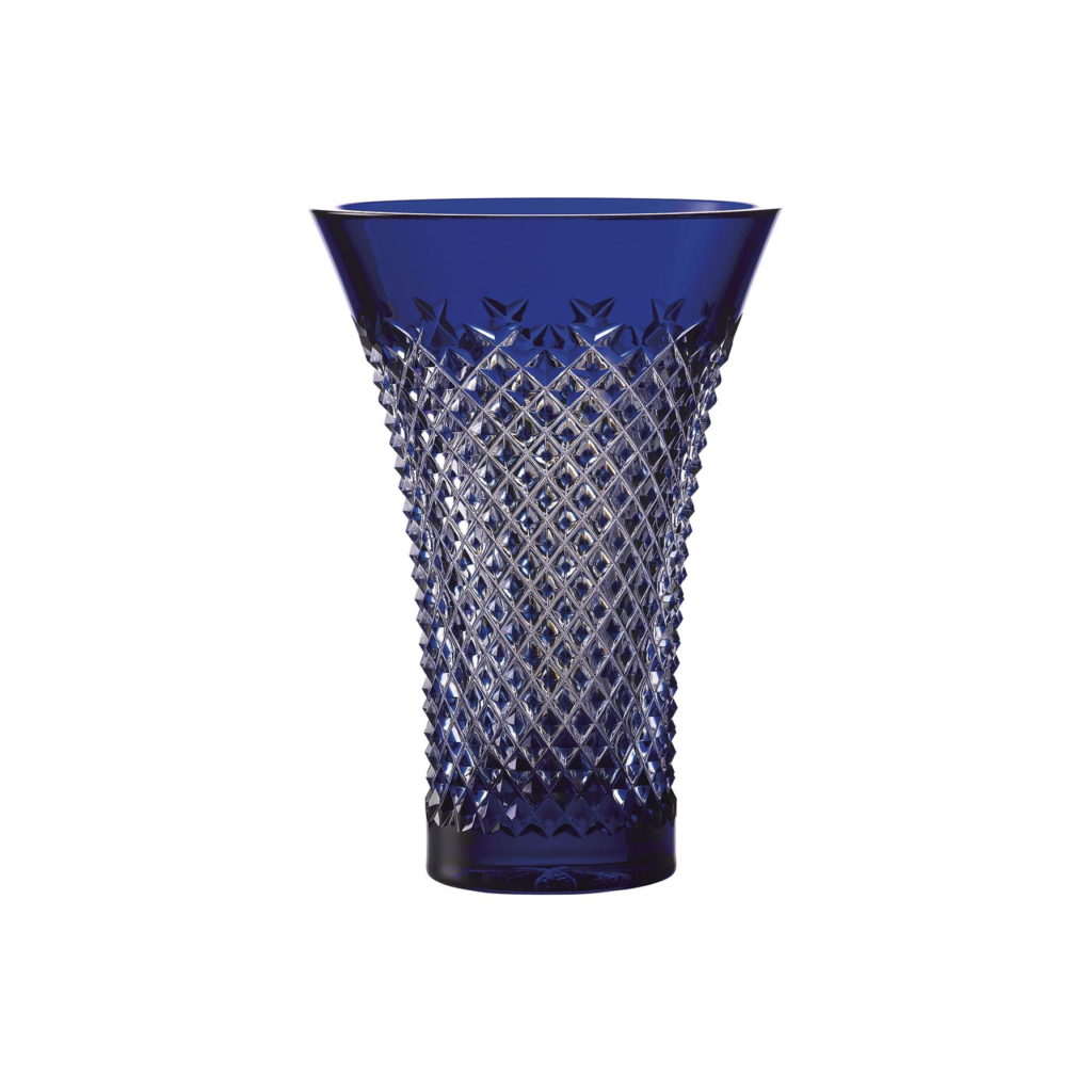 Waterford Alana 8in Blue Flared Vase