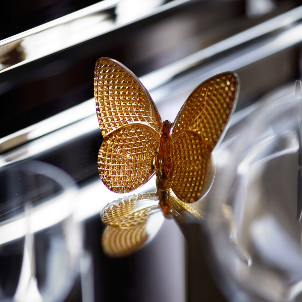 Baccarat Papillon Lucky Butterfly Diamond - Gold