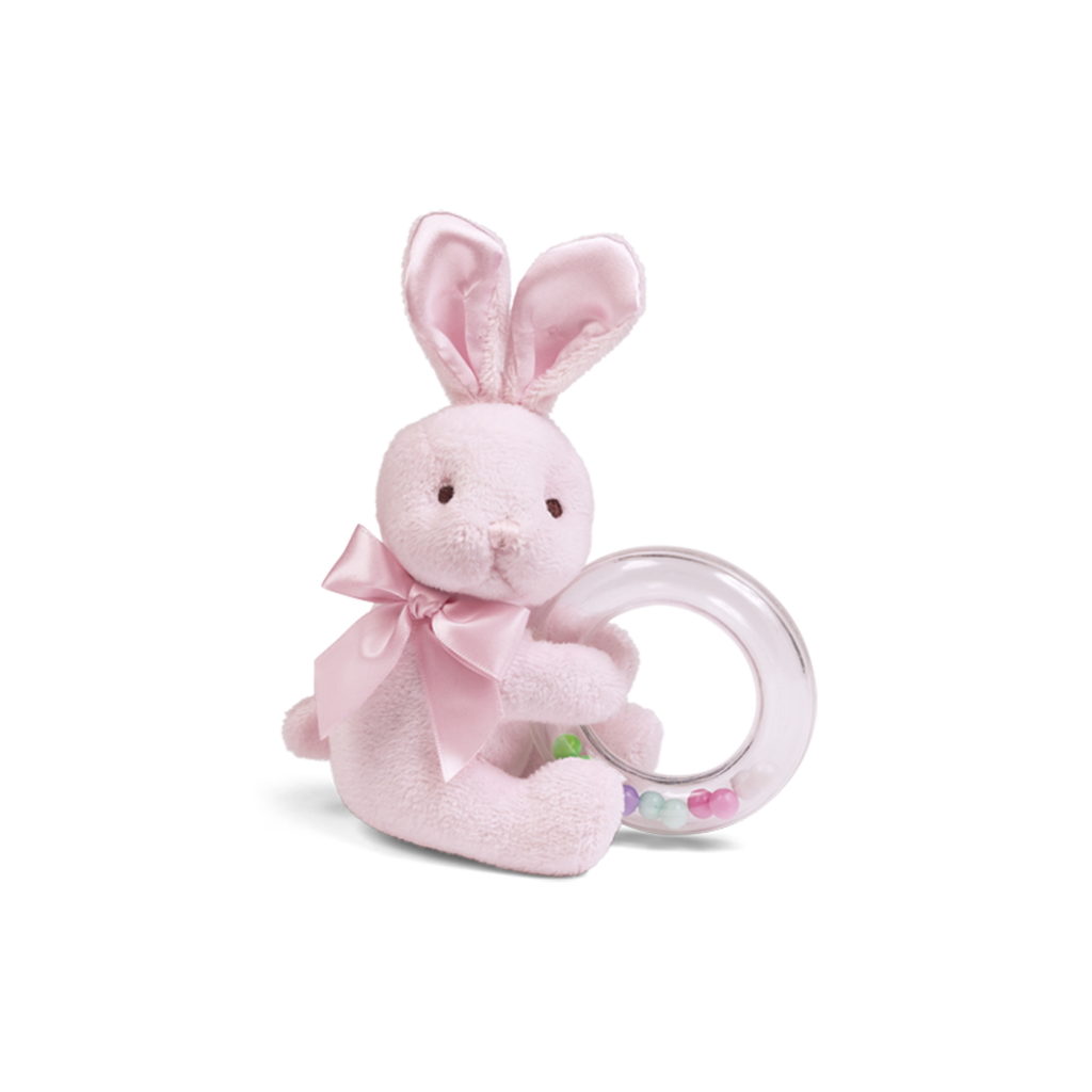 Bearington Cottontail Bunny Shaker Rattle