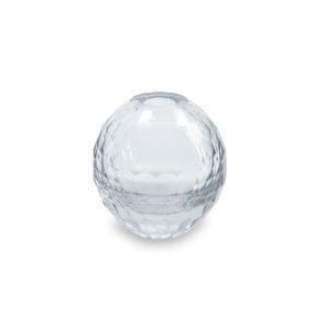 Beatriz Ball GLASS Faceted Round Bud Vase