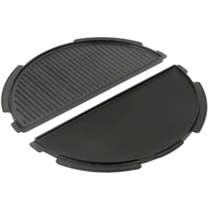 Big Green Egg Half Moon Cast Iron Plancha Griddle