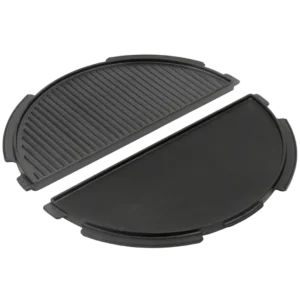 Big Green Egg Half Moon Cast Iron Plancha Griddle