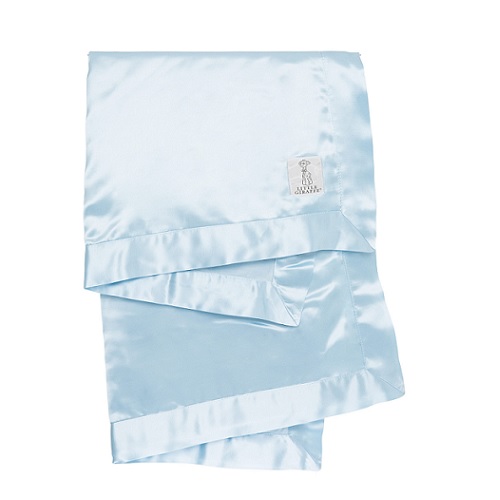 Blue Velvet Deluxe Baby Blanket
