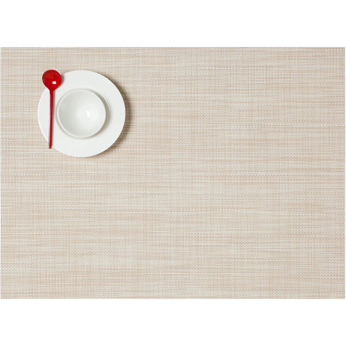 Chilewich Mini Basketweave Placemat Parchment Berings