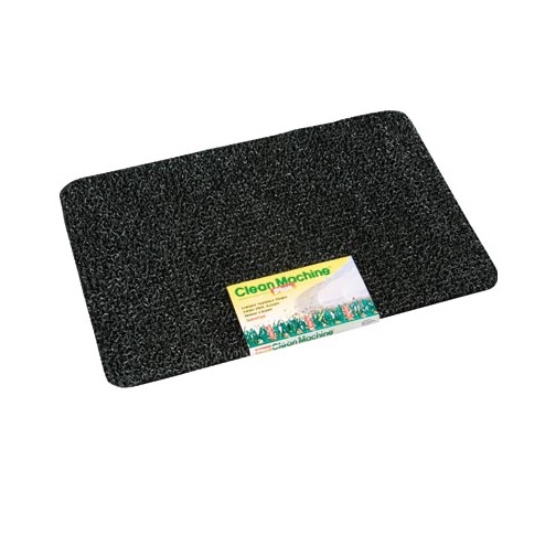 Clean Machine Plus Astroturf Scraper Doormat - Cinder