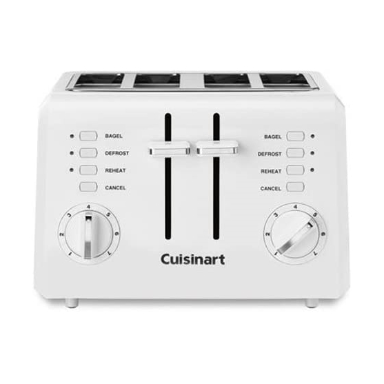 Cuisinart Slice Compact Plastic Toaster Berings