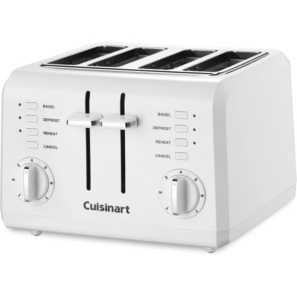 Cuisinart 4 Slice Compact Plastic Toaster