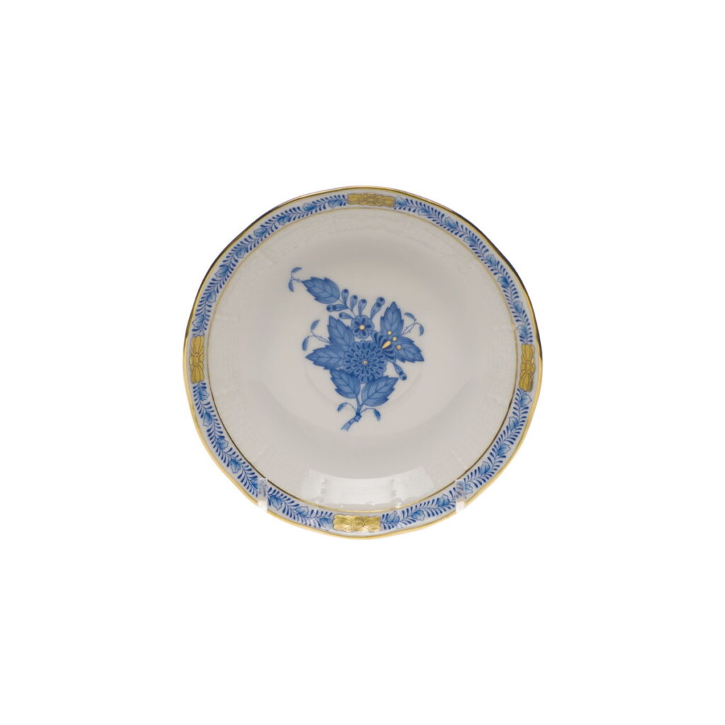 Herend Chinese Bouquet Blue After Dinner Saucer