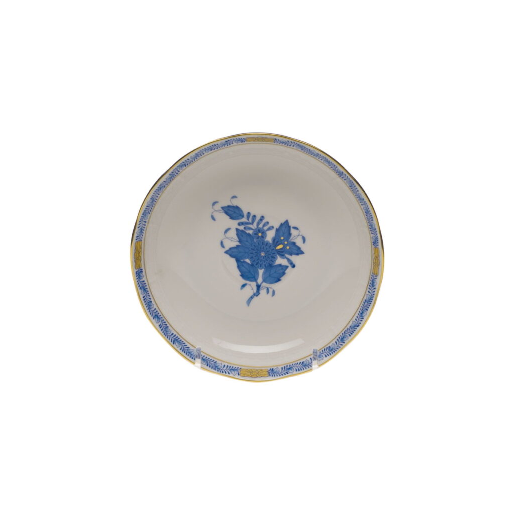 Herend Chinese Bouquet Blue Mocha Saucer