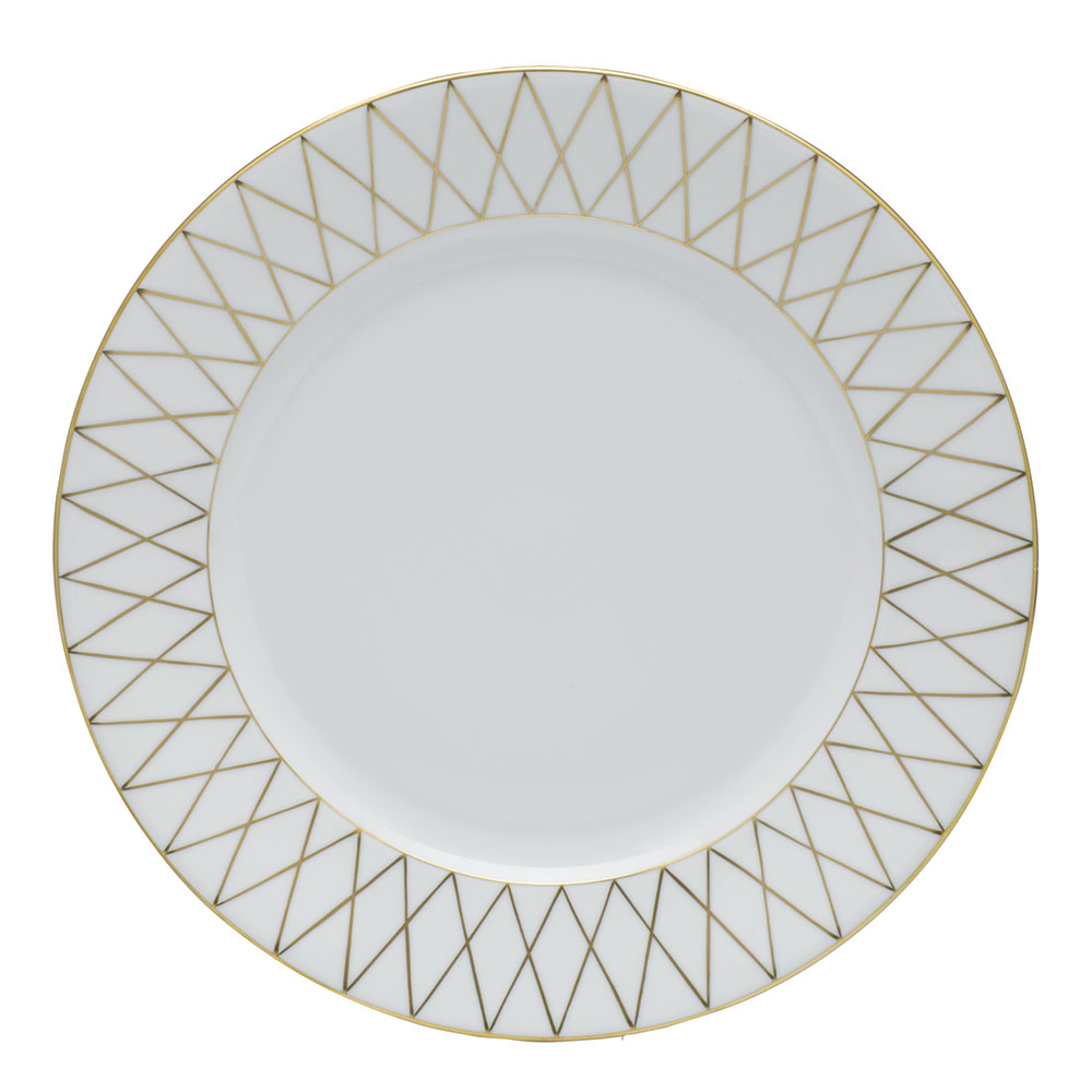 Herend Golden Trellis Dinner Plate