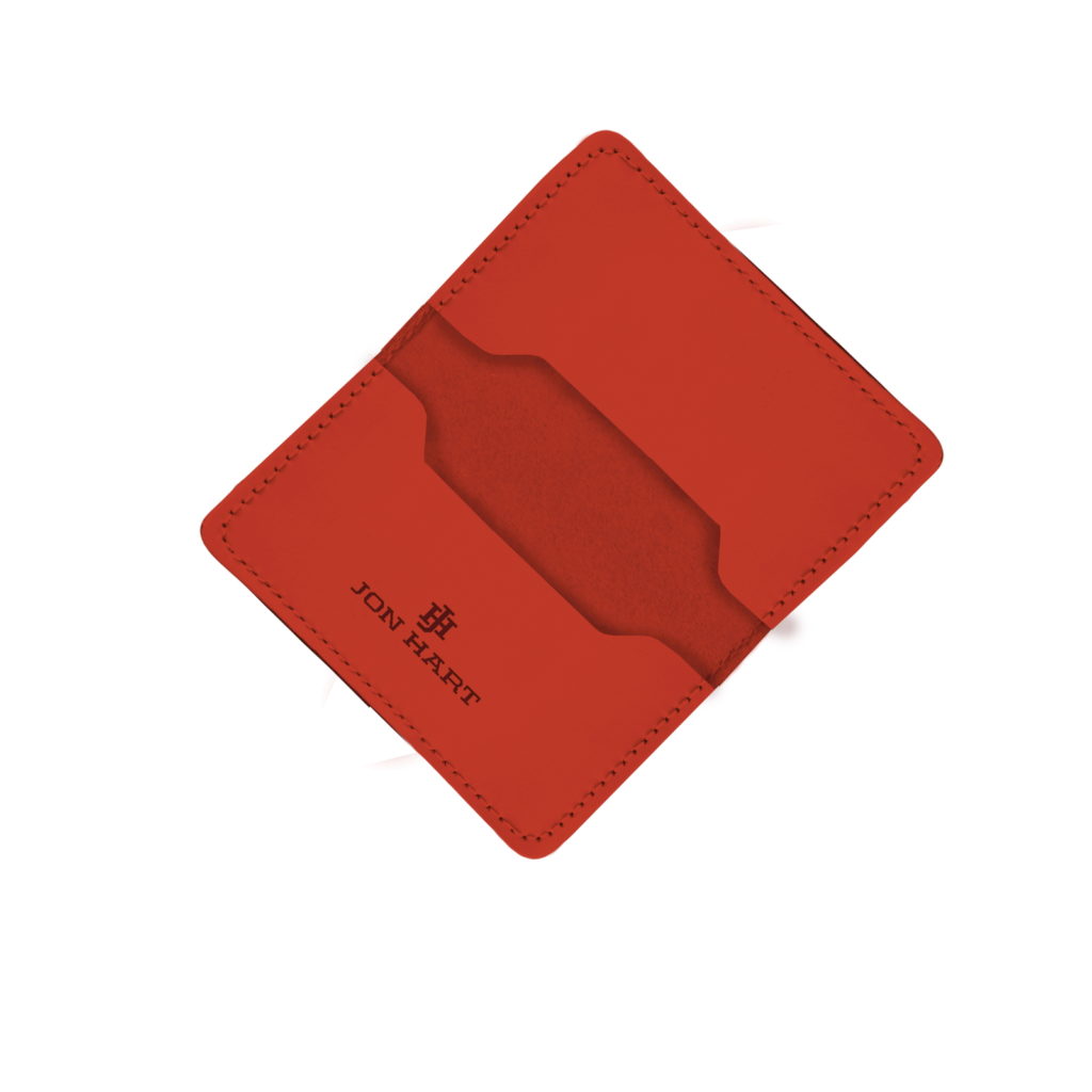 Jon Hart Card Case - Cherry