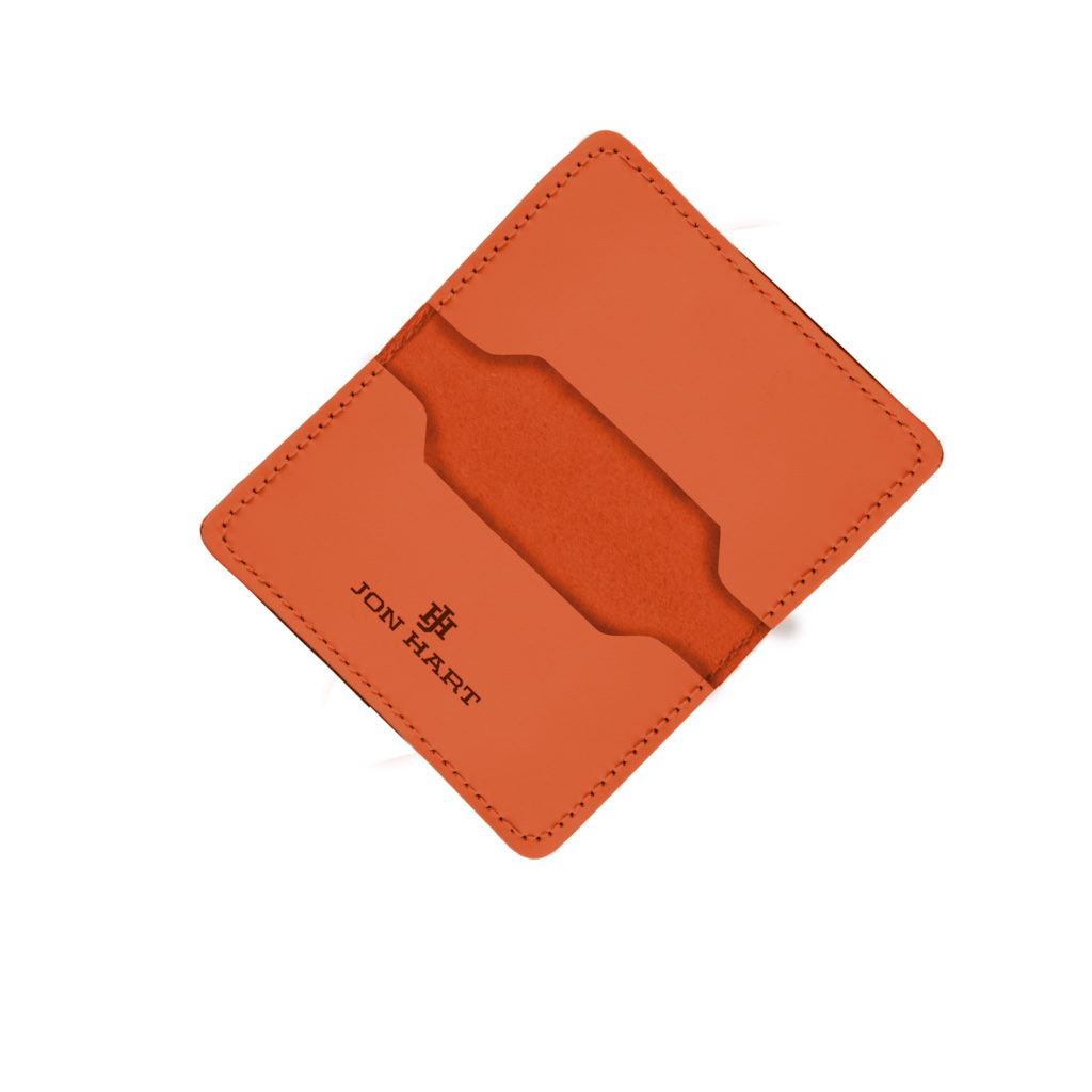 Jon Hart Card Case - Orange