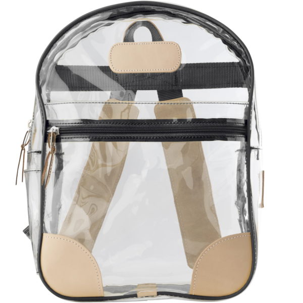 Jon Hart Clear Backpack - Black
