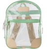 Jon Hart Clear Backpack – Mint