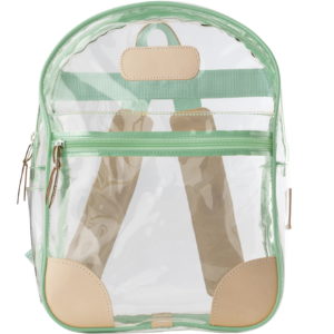 Jon Hart Clear Backpack – Mint
