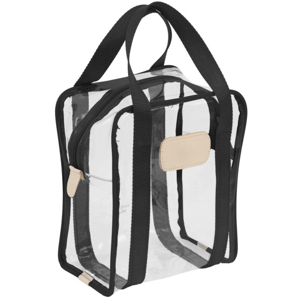 Jon Hart Clear Shag Bag - Black