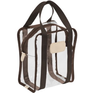 Jon Hart Clear Shag Bag – Espresso