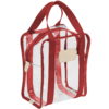 Jon Hart Clear Shag Bag – Red