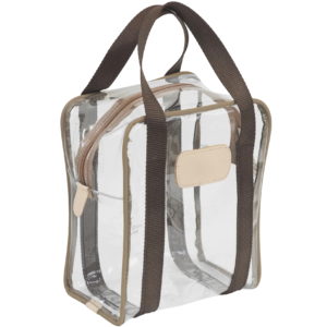 Jon Hart Clear Shag Bag – Saddle