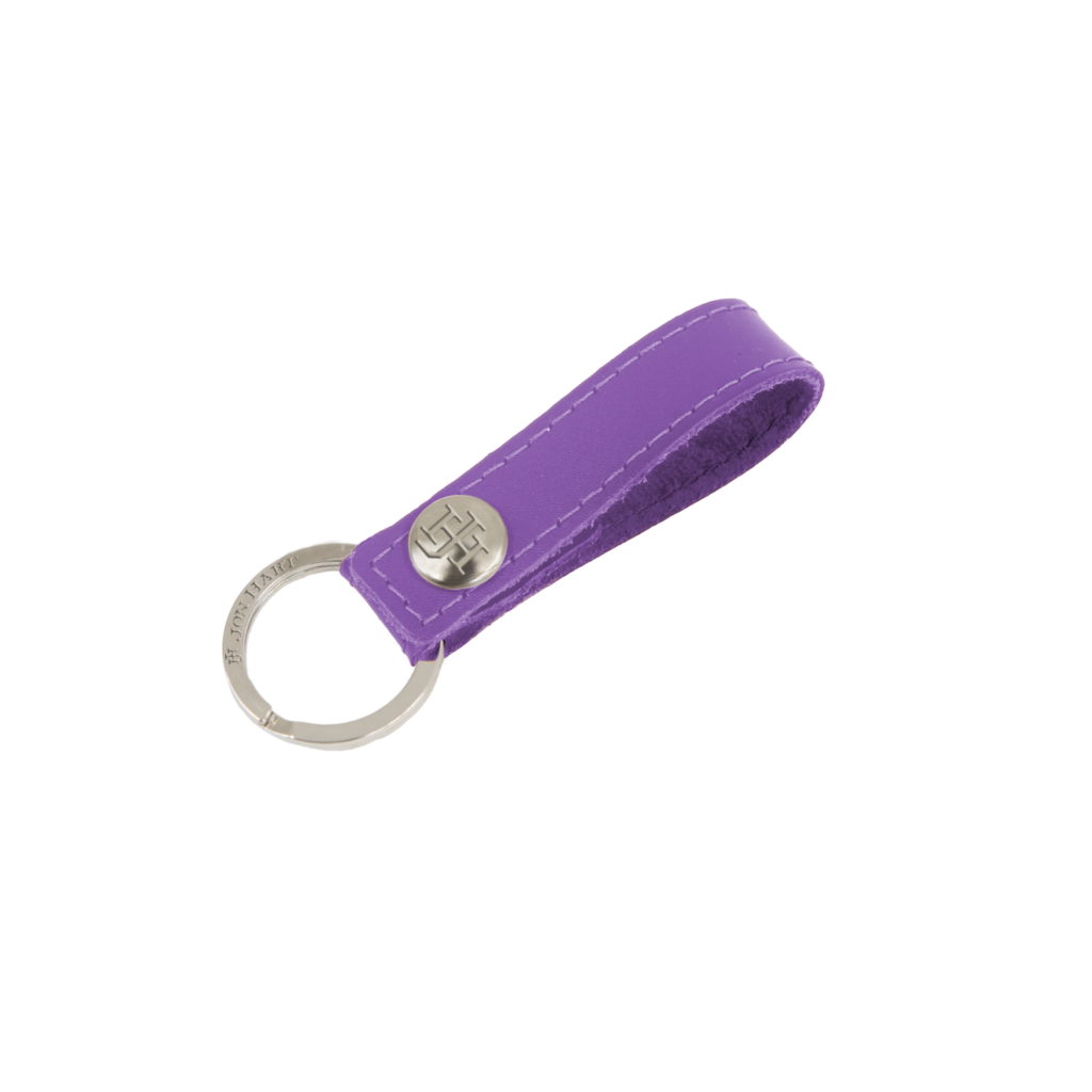 Jon Hart Key Ring - Plum