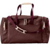 Jon Hart Large Square Duffel – Burgundy