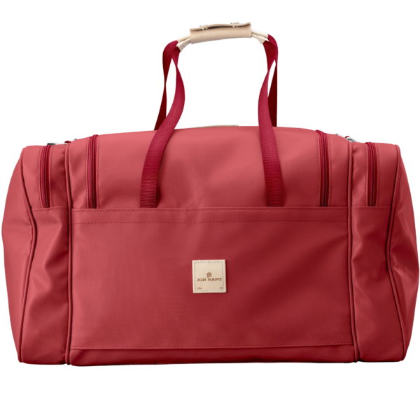 Jon Hart Large Square Duffel – Red