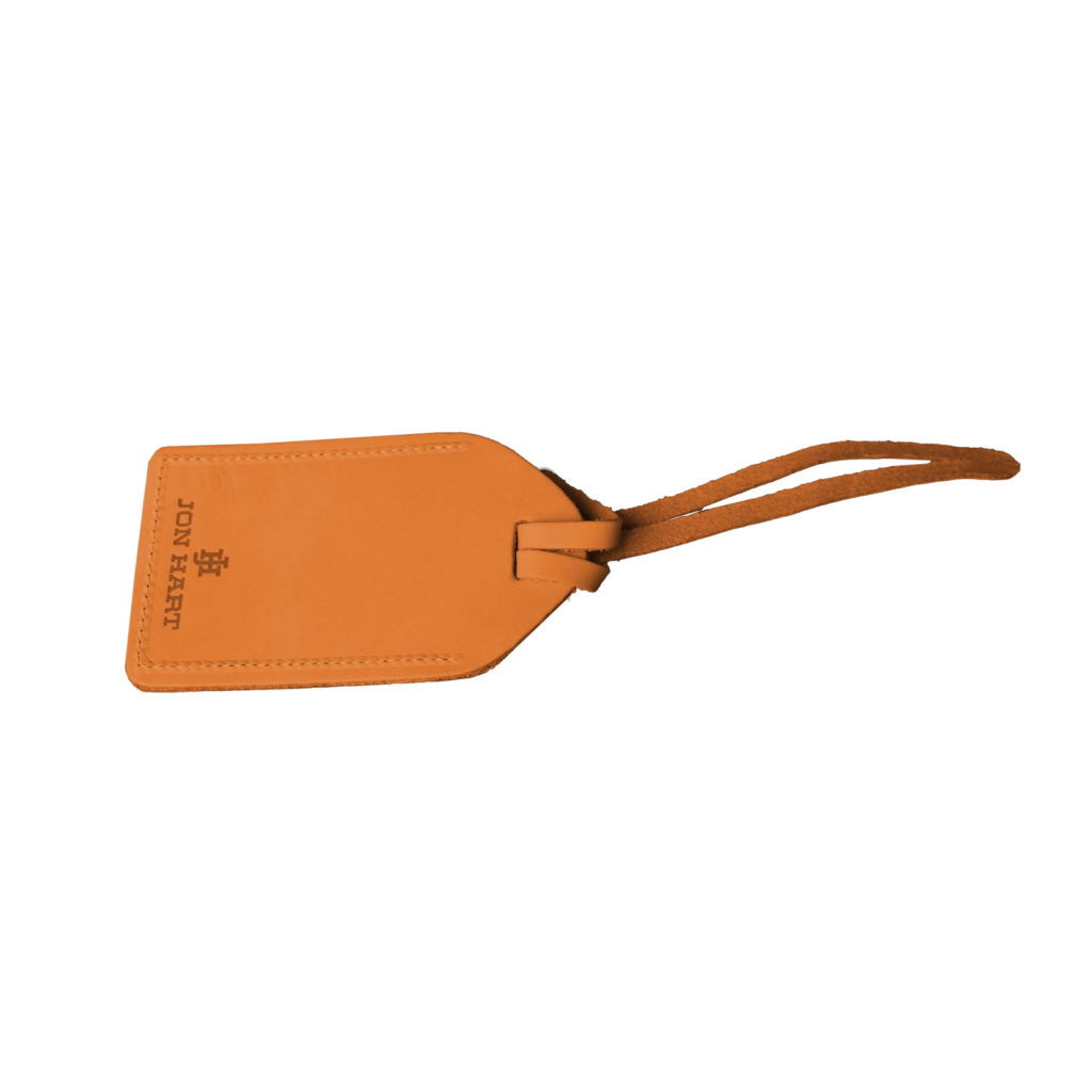Jon Hart Luggage Tag – Orange
