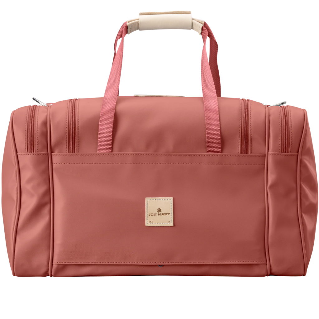 Jon Hart Medium Square Duffel - Coral