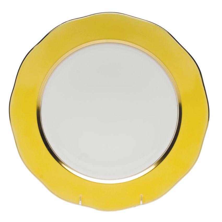 Herend Lemon Charger Plate