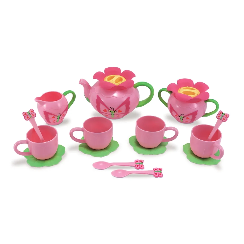 Melissa & Doug Butterfly Tea Set2