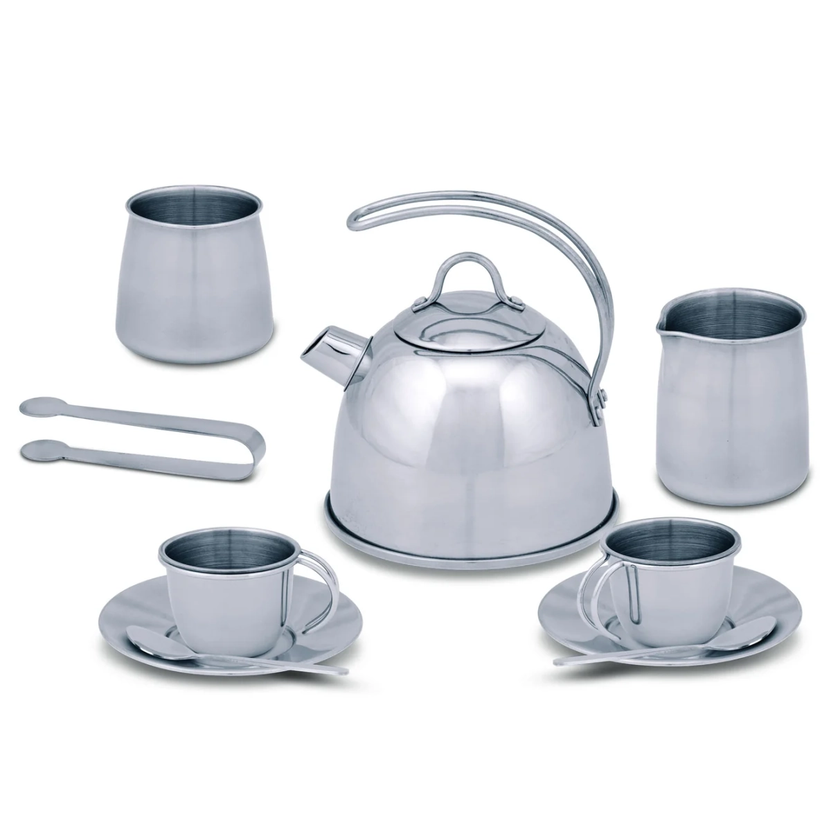Melissa & Doug Stainless Steel Tea Set