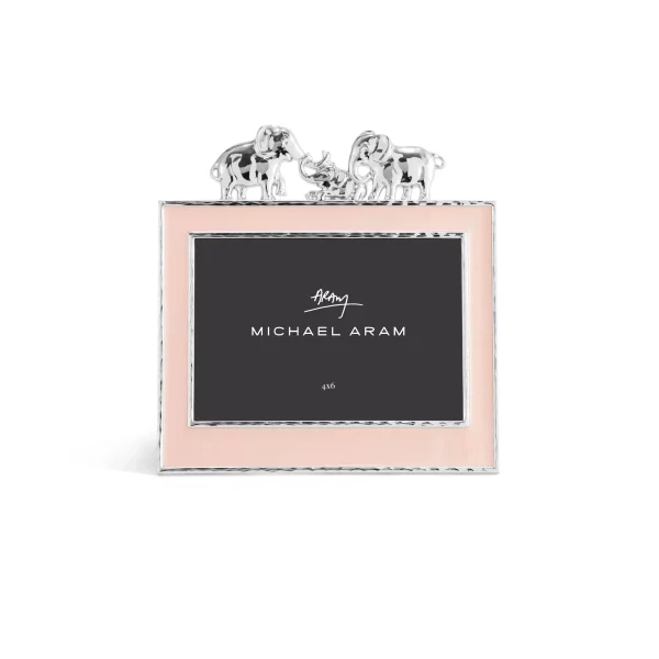 Michael Aram Elephant 4x6 Frame - Pink