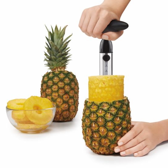 OXO Stainless Ratcheting Pineapple Slicer