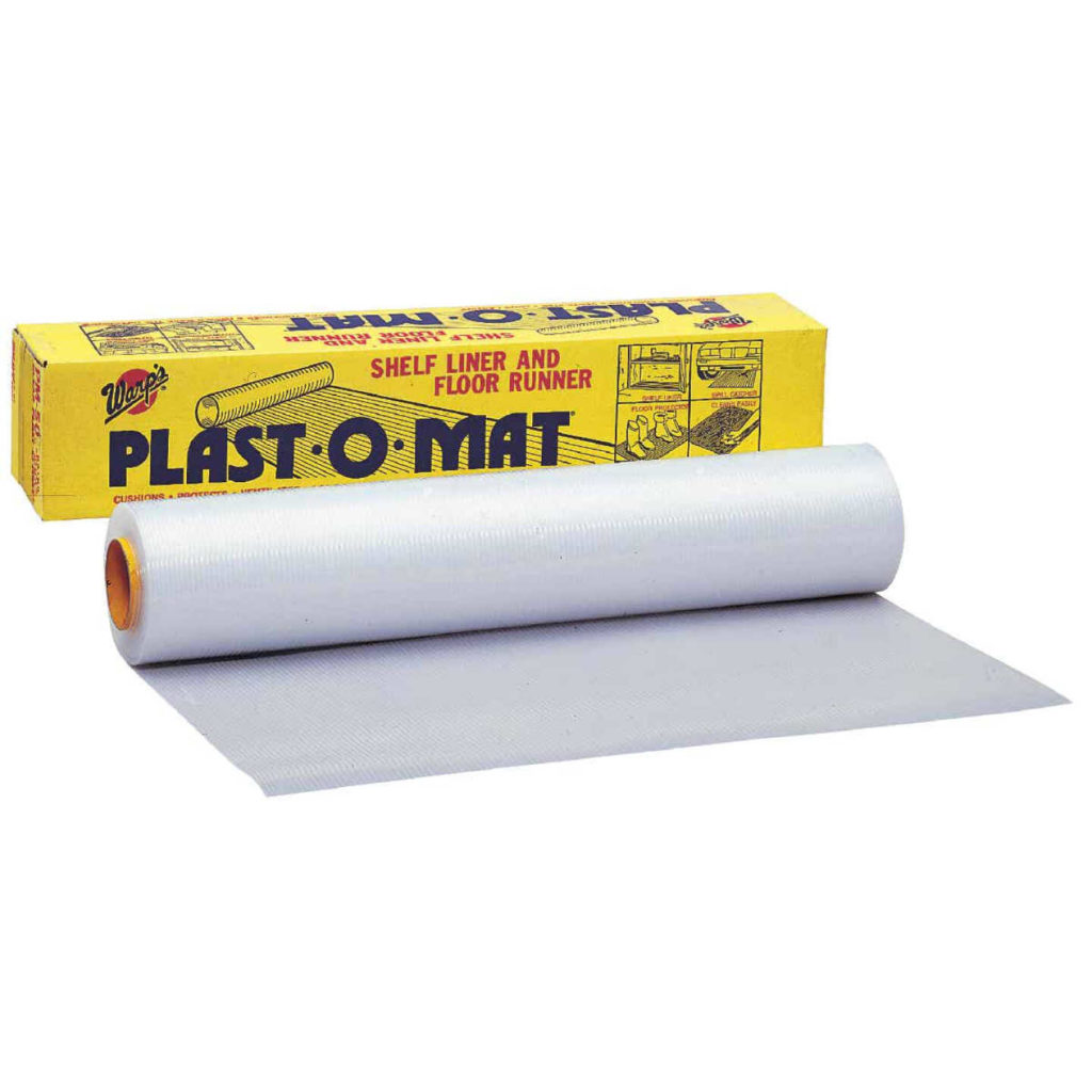 Plast-O-Mat White Floor Runner/Carpet Protector