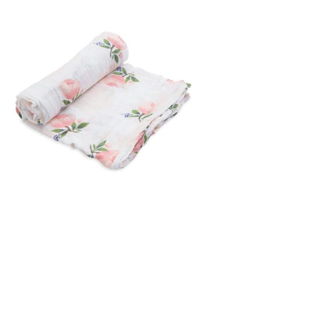 WATERCOLOR ROSES SWADDLE