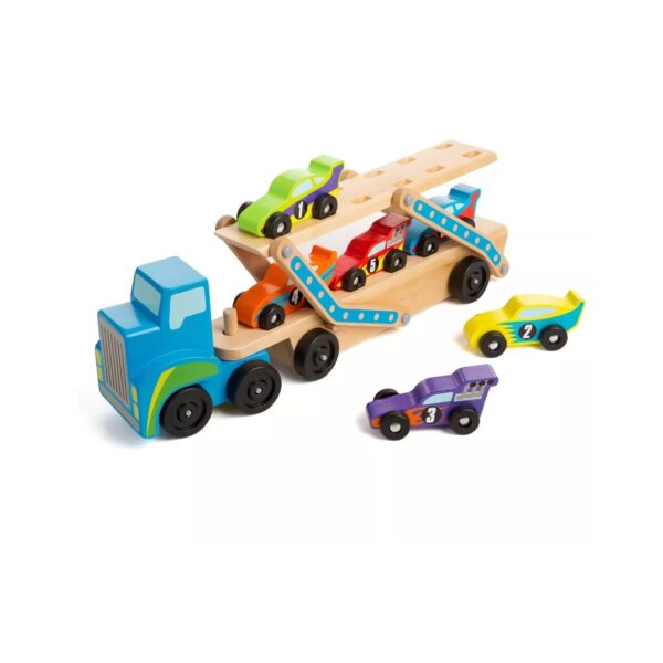 Melissa & Doug Mega Race-Car Carrier