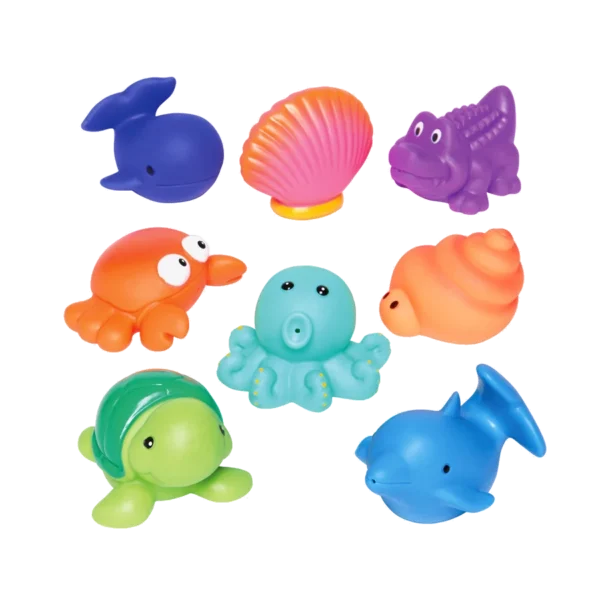 Sea Party Squirtie Baby Bath Toys