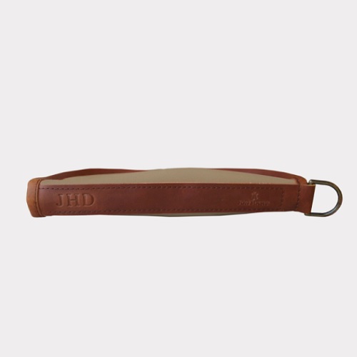 Jon Hart Small Revolver Case - Saddle