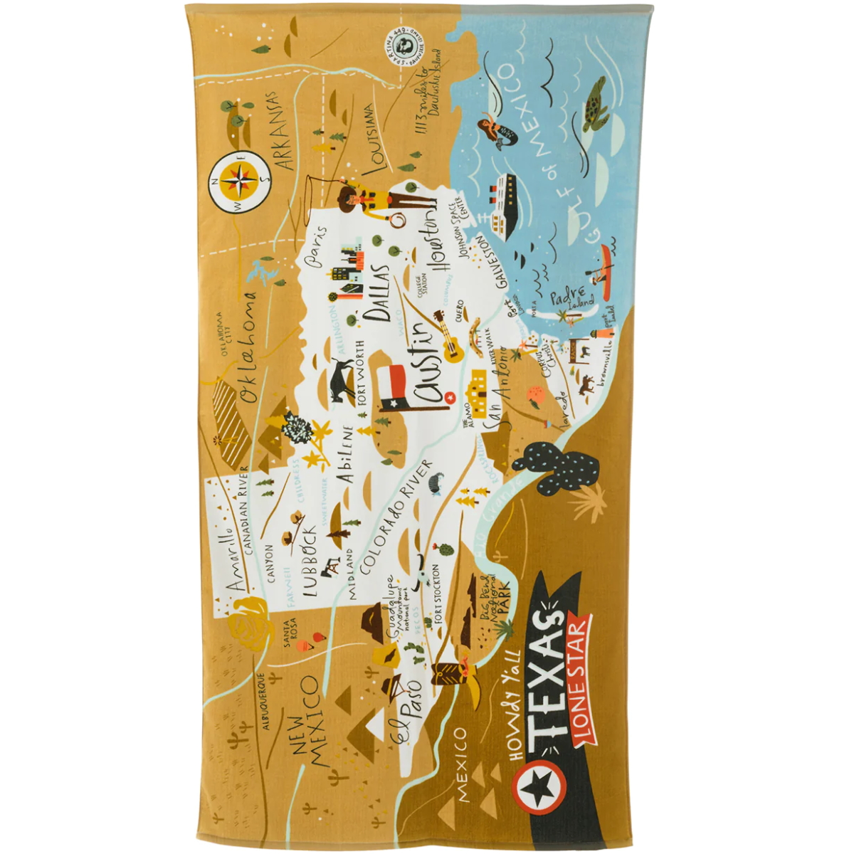 Spartina 449 Texas Beach Towel