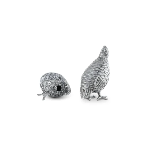 Vagabond House Standing Quails Salt & Pepper Set3