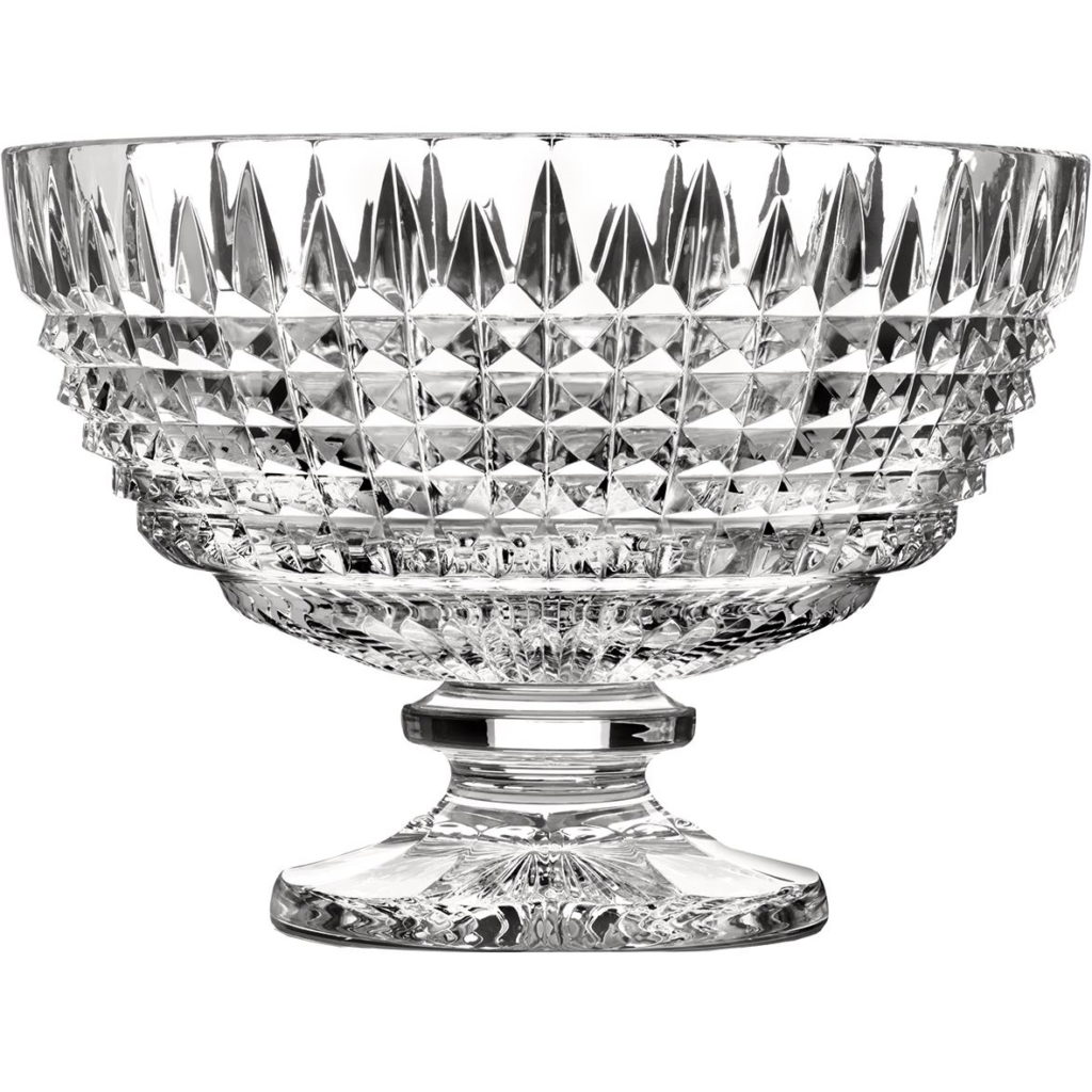 Waterford Lismore Diamond Footed Centerpiece