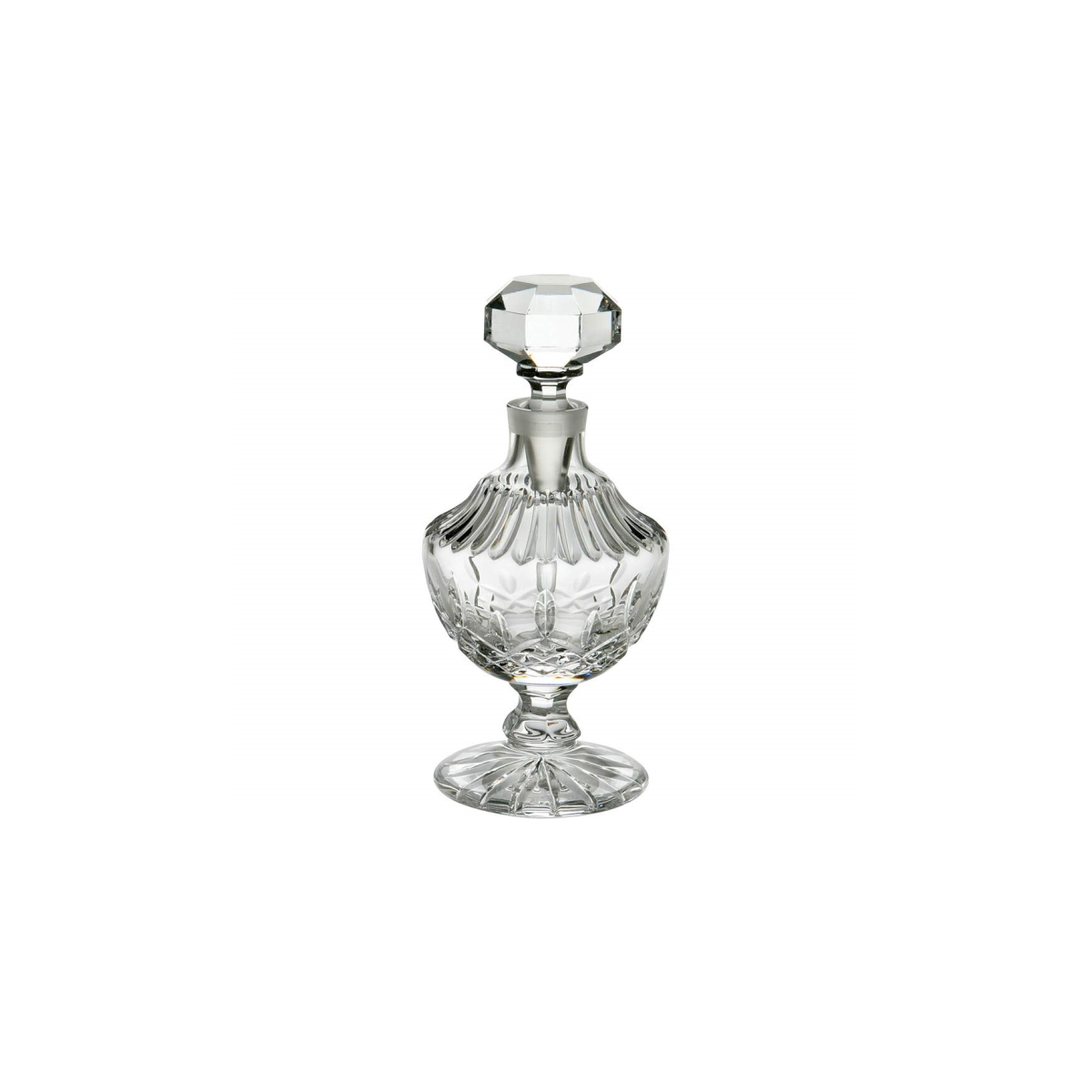 Waterford Lismore Tall Footed Perfume Bottle
