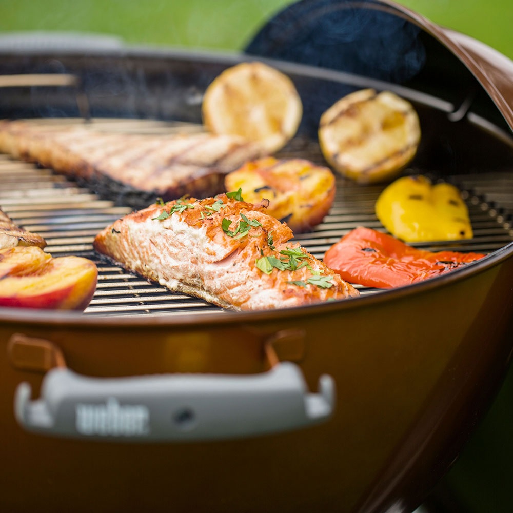 Weber 22" Original Kettle Charcoal Grill - Copper