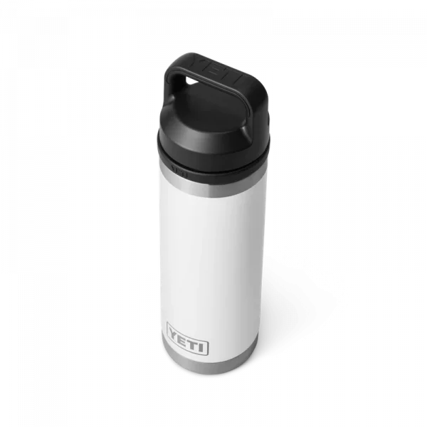 Yeti Rambler 18oz Bottle With Chug Cap - White