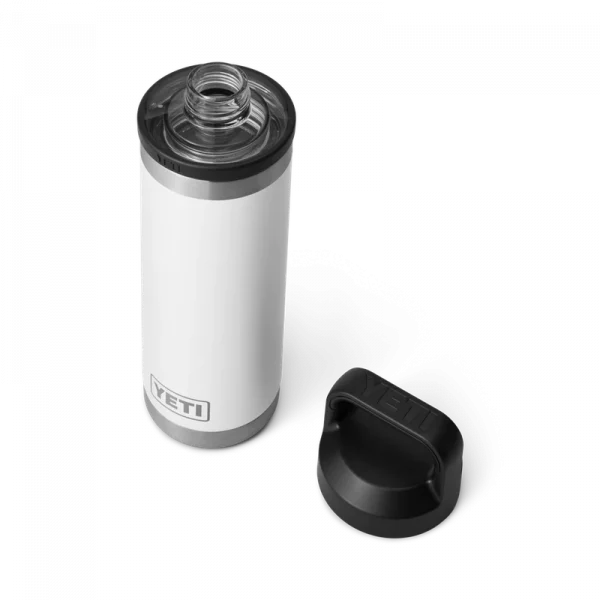 Yeti Rambler 18oz Bottle with Chug Cap - White
